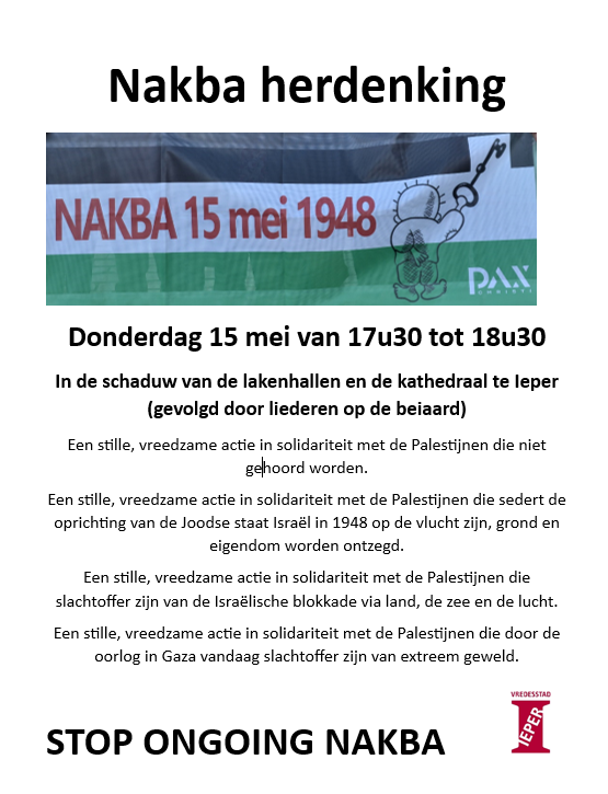 Nakba2025 Ieper